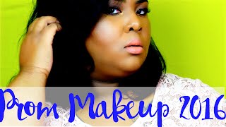 GOLD GLITTER PROM MAKEUP 2016 | MELLATRICE 💋