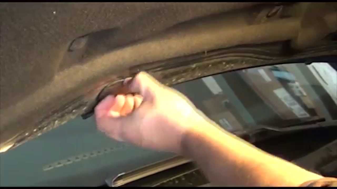 Windshield wiper hose 1999 MKIV VW Golf or Jetta - YouTube