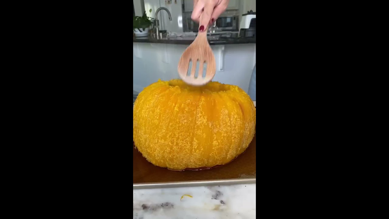 Baked A Huge Pumpkin To Kickoff My 21 Days Of Recipe Series MyHealthyDish