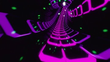 Infinite Magenta Neon Tunnel (2 Hours Relaxing, Satisfying, VJ Loop, Screensaver, ASMR) 4K