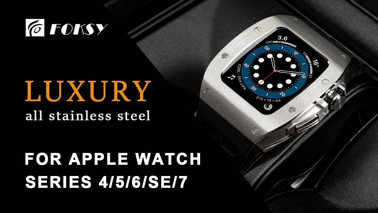 How To Apply Your CREY Case Luxury Cases for Apple Watches YouTube