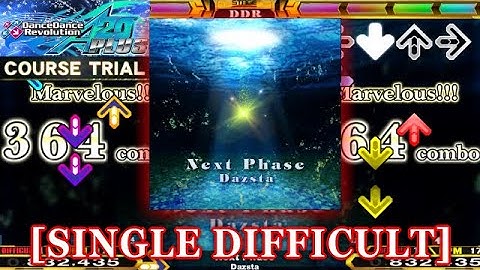 【DDR A20 PLUS】 Next Phase  [SINGLE DIFFICULT] 譜面確認＋クラップ
