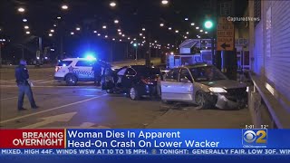 70-Year-Old Woman Dies In Crash On Lower Wacker Drive In The Loop