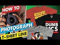 How To Shoot Photos For Your T-shirt Website