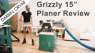 Review of 15' Grizzly Planer w/ Carbide Cutters - One Year Update