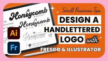 Design Your First Hand-Lettered Logo with Adobe Fresco & Illustrator!