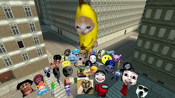 Too Much Nextbots in Big City !! (Gmod)