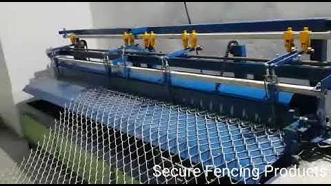 Automatic Chain Link Fence Machine | Reviews & Price | Secure Fencing Products