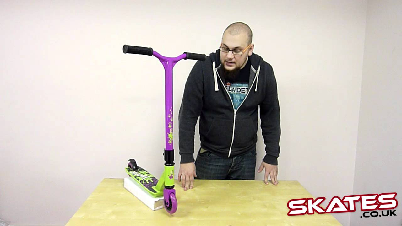 Slamm Rage 2 Stunt Scooter Reviewed by Ben Grace Skates.co.uk YouTube