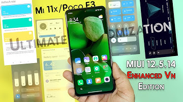 Stable MIUI 12.5 Enhanced Vn Edition With MIUI 13 Ultimate features for Mi 11x / Poco F3 | MIUI 13
