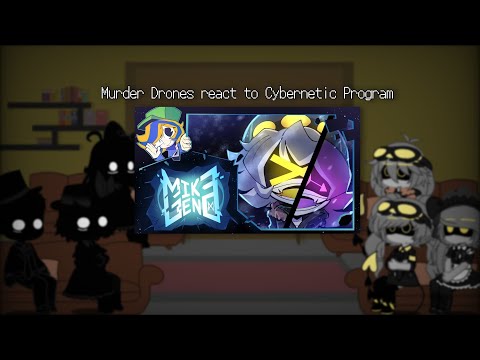 Murder Drones react to Cybernetic Program | Murder Drones 🤖💉 |