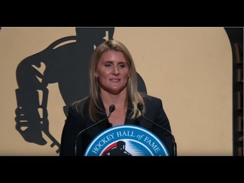 Hayley Wickenheiser Hockey Hall of Fame Induction Speech (2019)