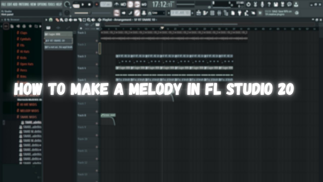 How To Make Melody in FL studio 20 - YouTube