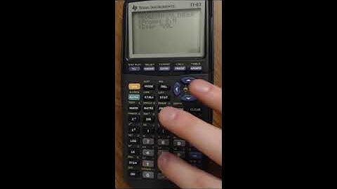 TI 83 program for the volume and surface area of a cylinder
