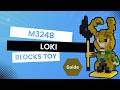 [Guide]  The God of Mischief! 👑 M3248 Loki Nano Bricks Build &amp; Review