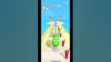 Juice Run Best Mobile Games, Android iOS Cool game Ever player #shorts #funny #video #004