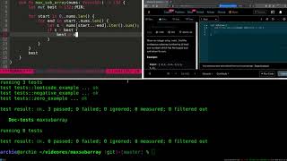 Maximum Sum of Subarrays (Leetcode) in Rust
