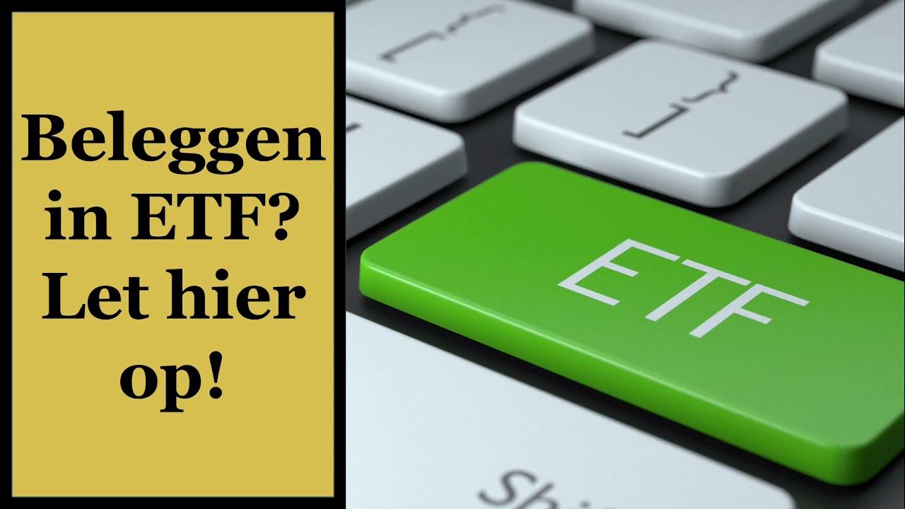 Waar moet je op letten bij het selecteren van een ETF Beleggen in ETF's YouTube Waar moet je op letten bij het selecteren van een ETF Beleggen in ETF's YouTube