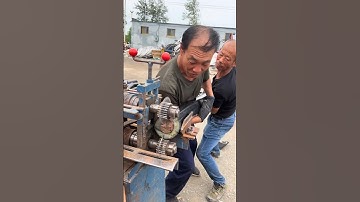 Cable stripping machine. Good tools and machinery make work easy