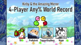 Current 4P World Record! - Kirby & the Amazing Mirror - 4-Player Co-Op Any% in 20:24.083