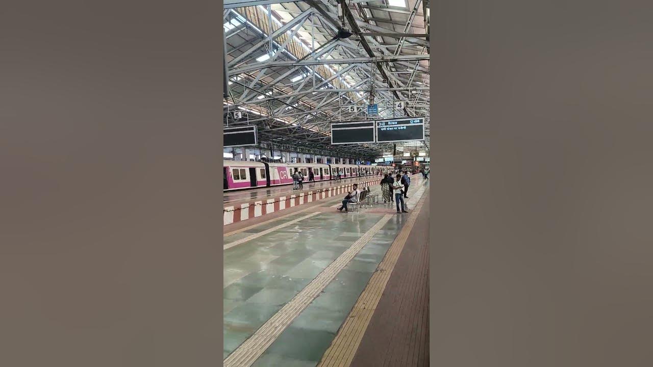 CSMT railway station #mumbai #localtrain #station #train #trending #viral #travel