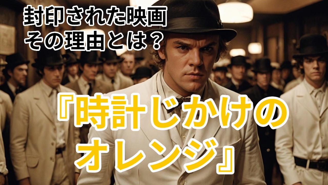 【 時計じかけのオレンジ】 映画史最大級の問題作を解説