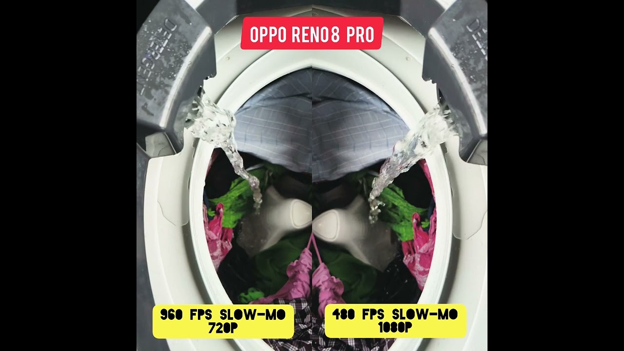 OPPO Reno8 Pro | Slow-Mo Comparison Test in 480fps vs 960Fps