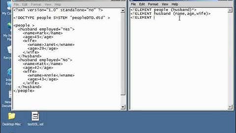XML Tutorial   27 Creating A DTD Schema