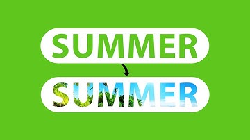 How to Put an Image Inside Text in Photoshop | Easy Clipping Mask Tutorial