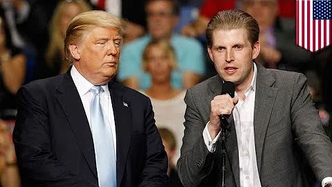 特朗普儿子语出惊人Trump's Son: The Virus will MAGICALLY DISAPPEAR after Nov 3rd｜Full Video Visit link in Bio - 天天要闻