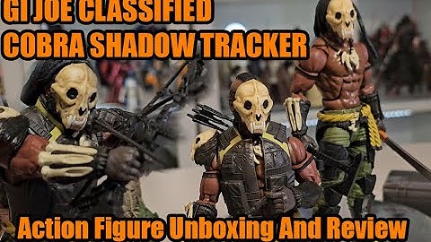 Gi Joe Classified Cobra Shadow Tracker Unboxing Review #actionfigures #toyunboxing #gijoeclassified