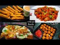 4 instant bread snacks recipe by miss foody hasanbread pizza masala bread breadsticksbread balls