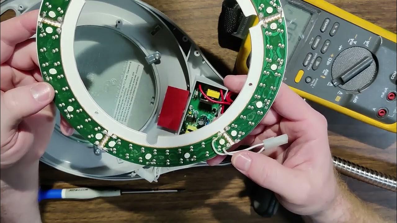 Intertek Magnifier work Light repair part 1 YouTube