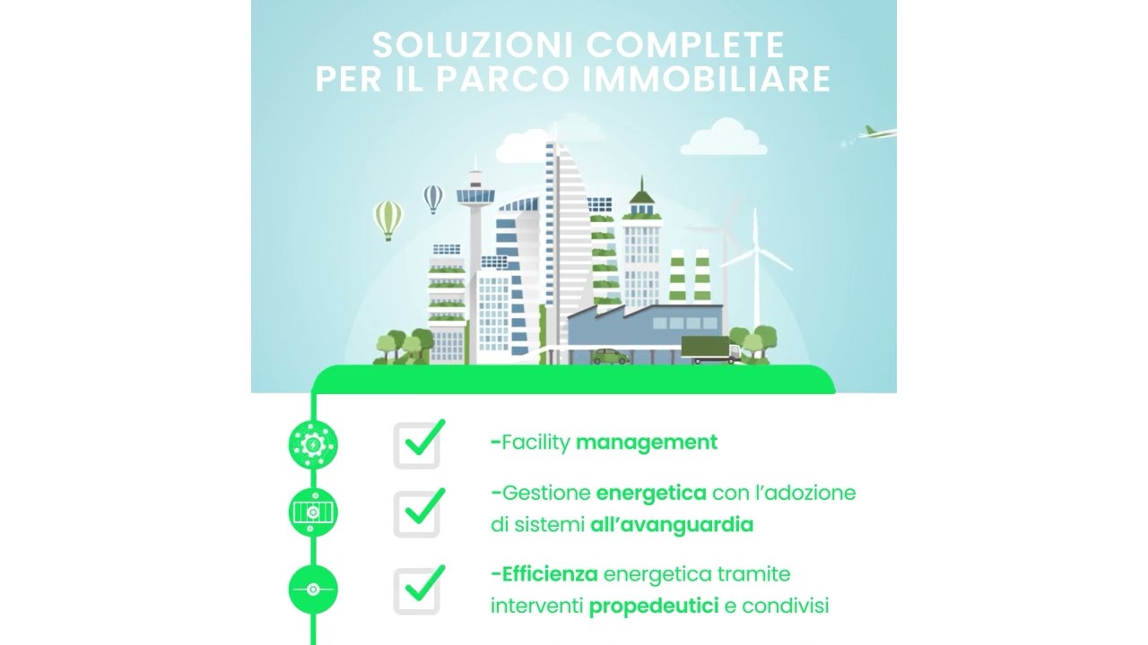 Buildings: efficientamento edifici, facility management, human centered building