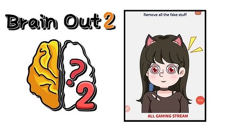 Brain Out 2 Level 214 || remove all the fake stuff Gameplay