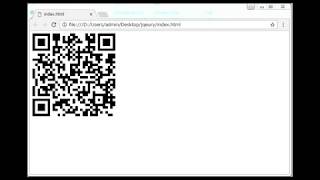 Displaying a QR code with jQuery