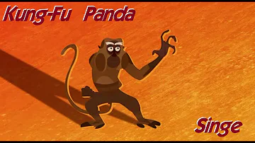 Comment s'appelle le singe dans Kung Fu Panda ?