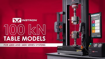 Instron® 100 kN Table Models | High-Force Testing in a Compact Frame