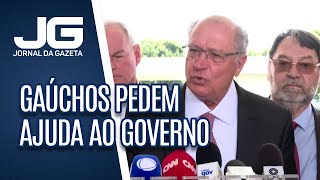 Empresários gaúchos pedem ajuda ao governo e Alckmin sinaliza com as demandas