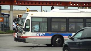 CTA Transit Bus: 2000 Nova-LFS Route 59 Bus #6596 at Midway Airport Terminal