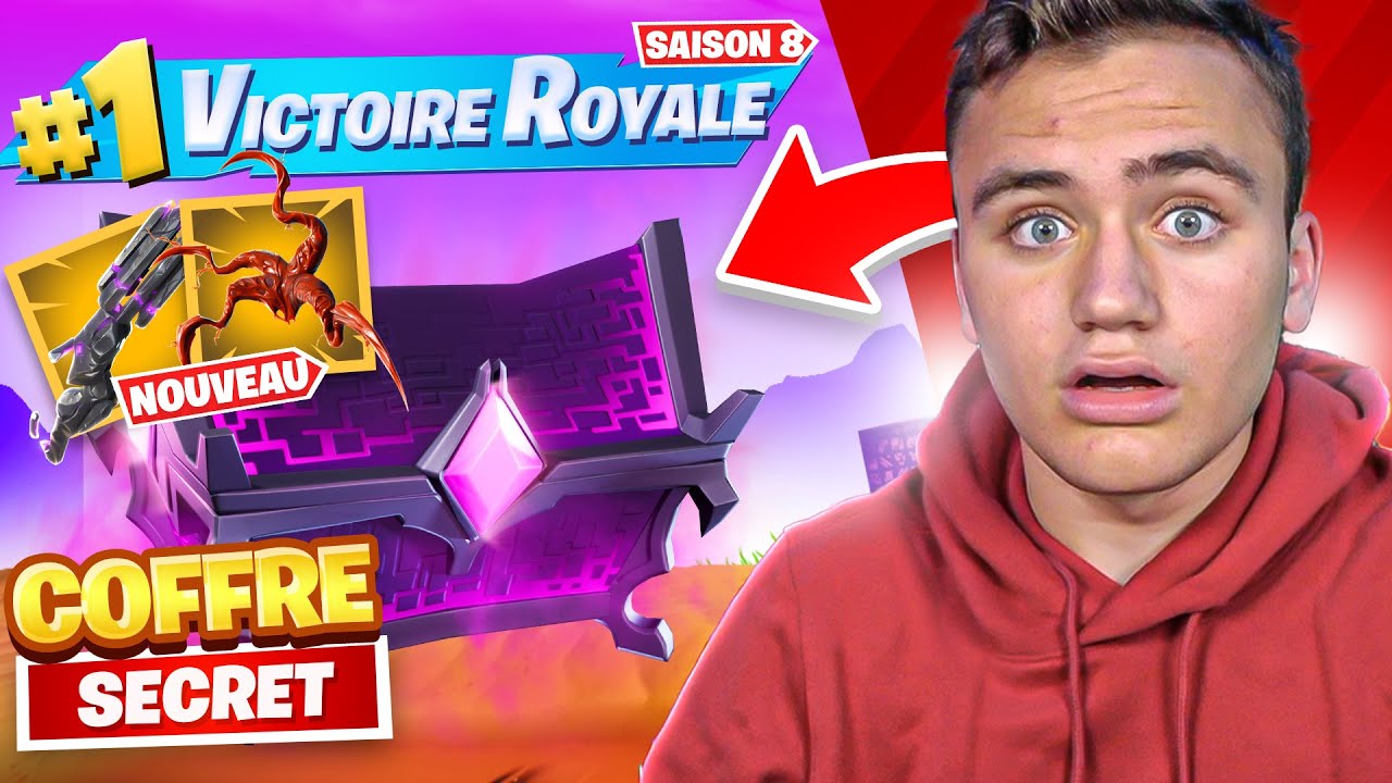 JE TROUVE LE COFFRE SECRET DU CUBE ET JE DÉCOUVRE LES ARMES MYTHIQUES !!! (new saison 8 chapitre 2)