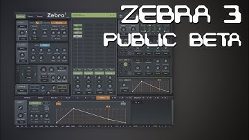Zebra 3 public beta