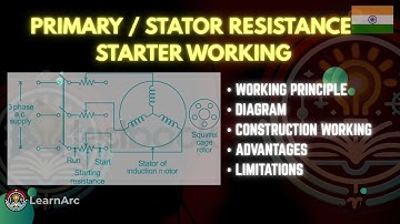 PRIMARY / STATOR RESISTANCE STARTER | FULL EXPLANATION 🔥