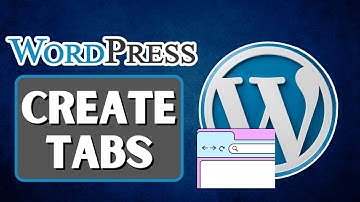 Tabbladen maken in WordPress zonder plug-in (gids 2025)