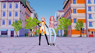 MMD Miraculous DRUM GO DUM