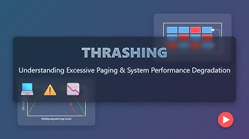 🔥 Thrashing in Operating Systems Explained for Beginners