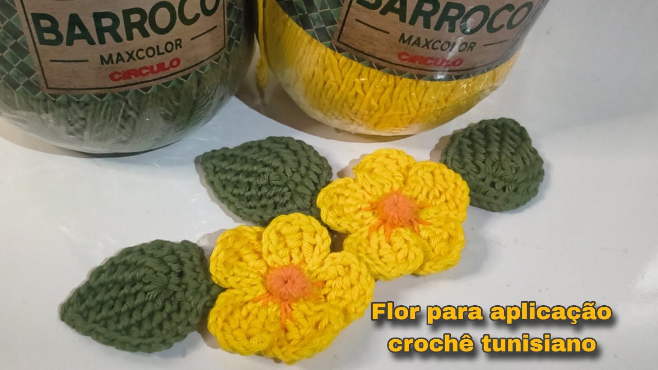 Flower for appliqué - YouTube