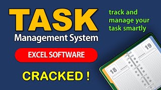 Task Management System in Excel | Application | Vivekananda Sinha | Video 81 screenshot 4