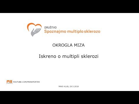 OKROGLA MIZA: Iskreno o multipli sklerozi