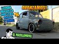 PINTANDO A PINCELETA EL FIAT 600 + vueltas + Testeo de clables de bujia Y MUCHO MAS!♥